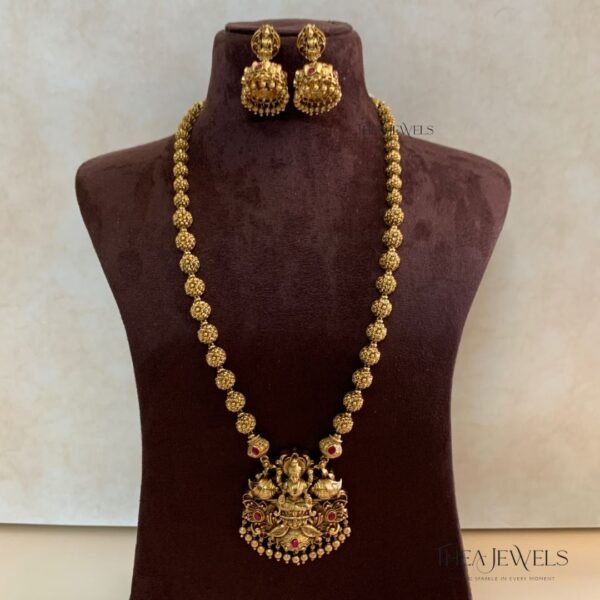 Nagas Lakshmi Long Necklace Set