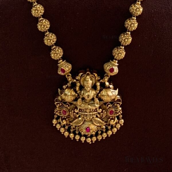 Nagas Lakshmi Long Necklace Set - Image 3