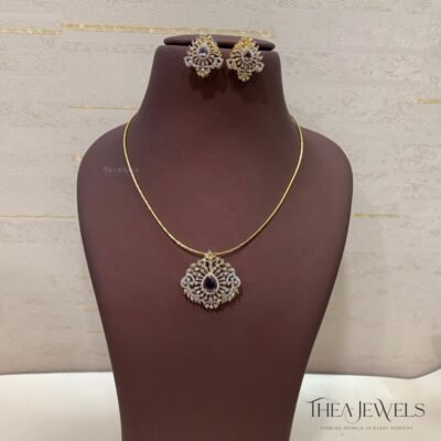 Tira - Ad Pendant Set Big (Purple)