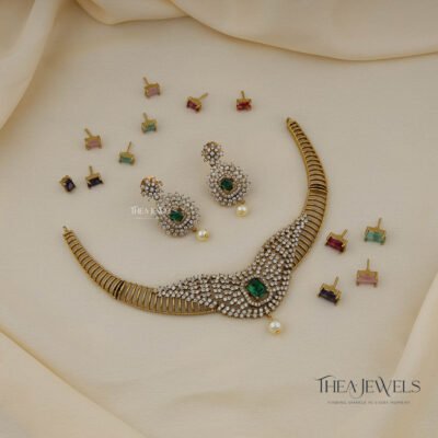 Victorian Hasli Set Interchangeable Stones