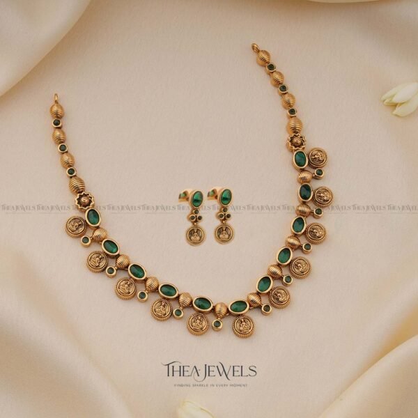 Sanjana Jewellery Green