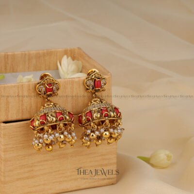 Dhana Coral Earrings