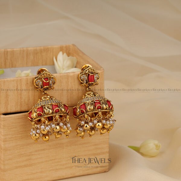 Dhana Coral Earrings