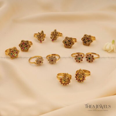 Designer Toe Rings (1 Pair)