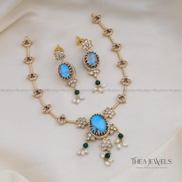 Gaurika Designer Jewellery - Turquoise