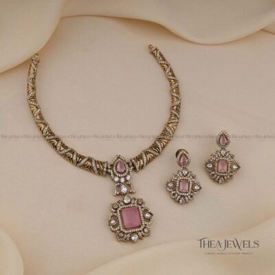 Vira Victorian Jewellery Pink