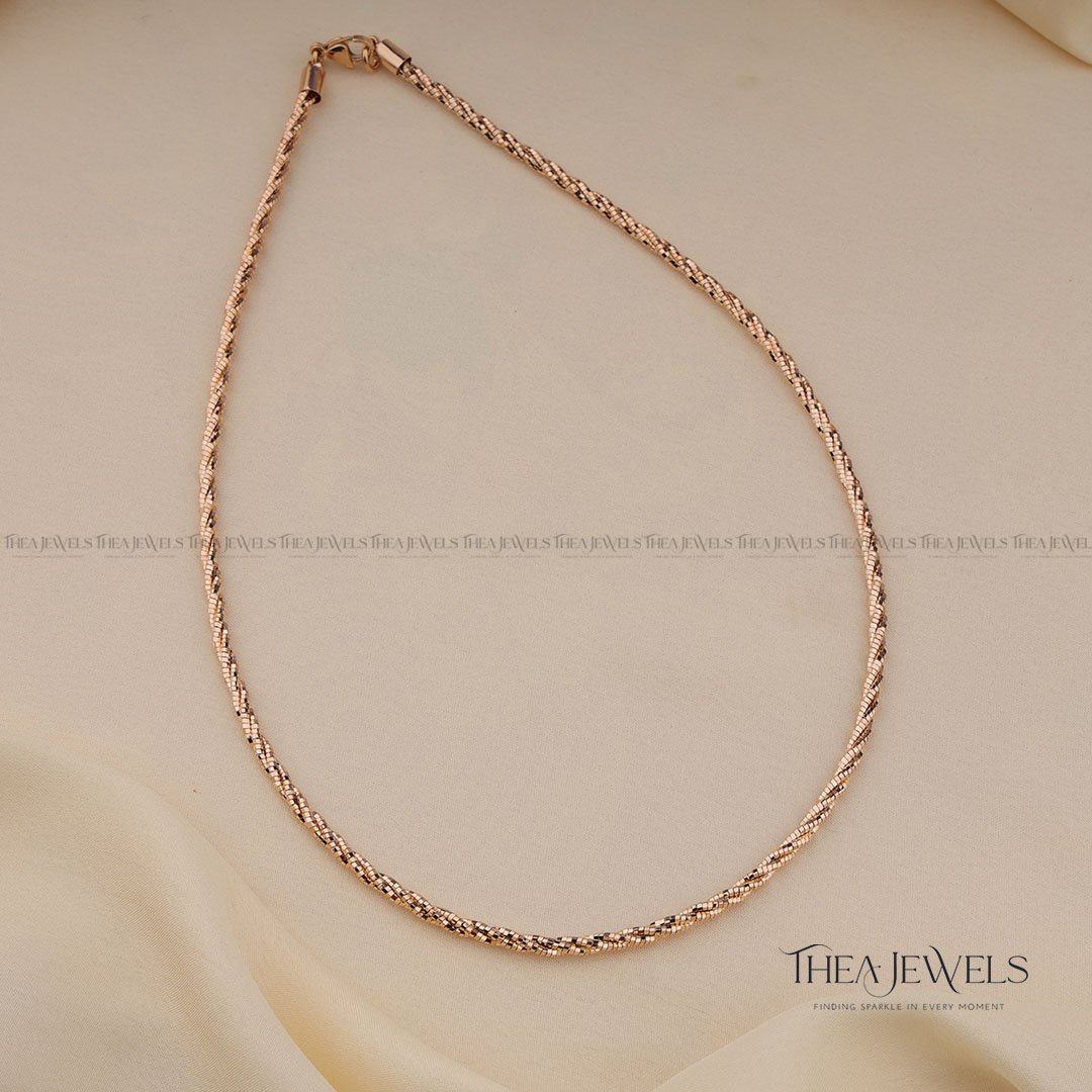 Rosegold Twisted Hasli