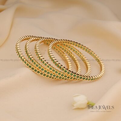 Ruthra Bangles Green