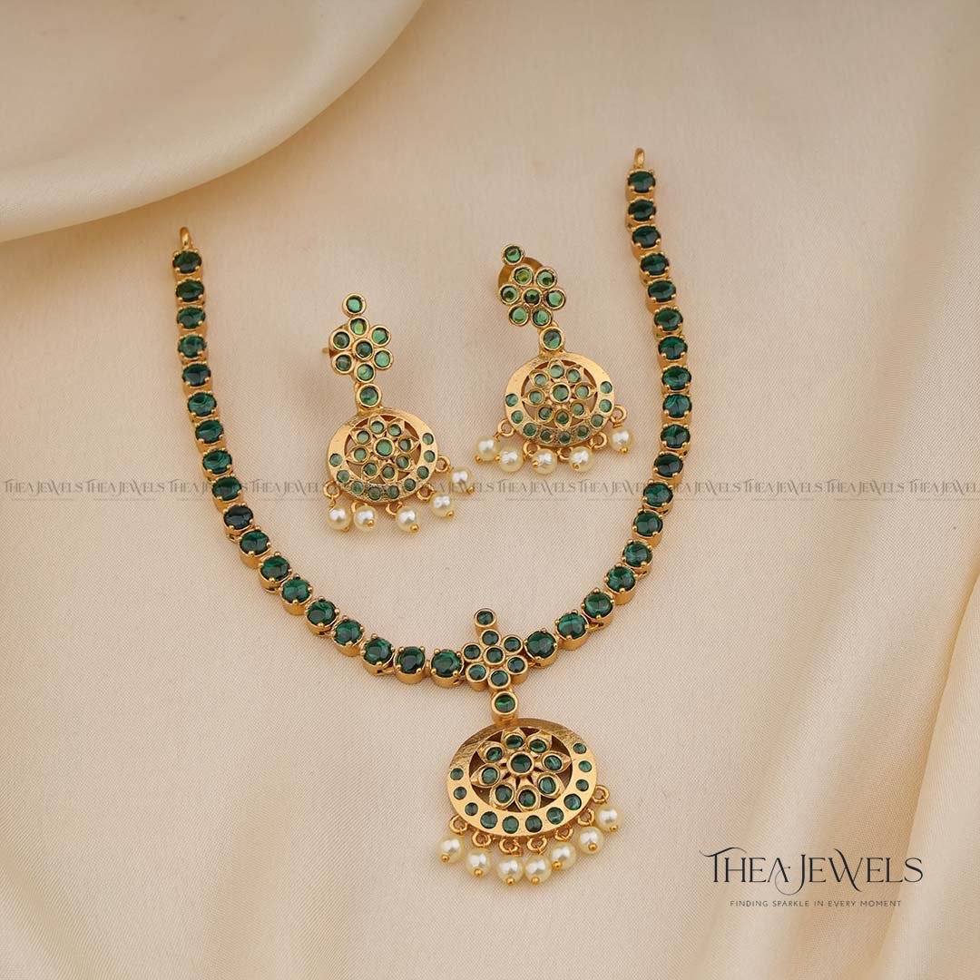 Danshitha Vintage Attigai Green