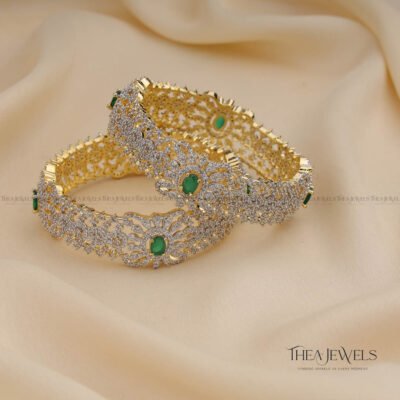 Samra Bangles Green