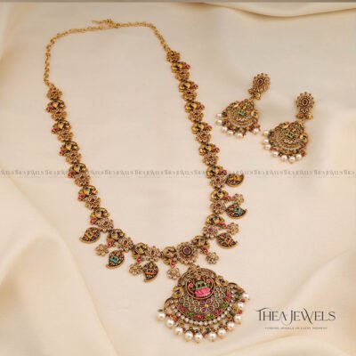 Lakshmi Premium Multi Enamel  Jewellery Long