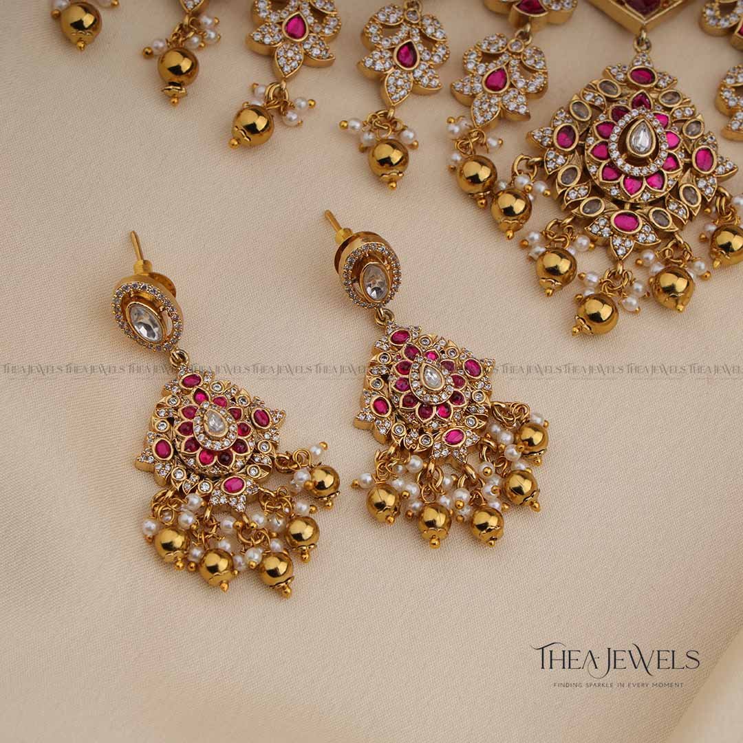 Jagruti Choker Necklace Jewellery - Image 2