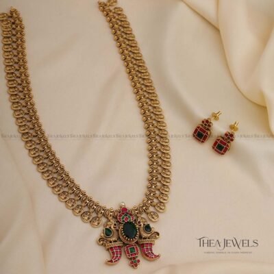 Madhava Jadau  Jewellery Long
