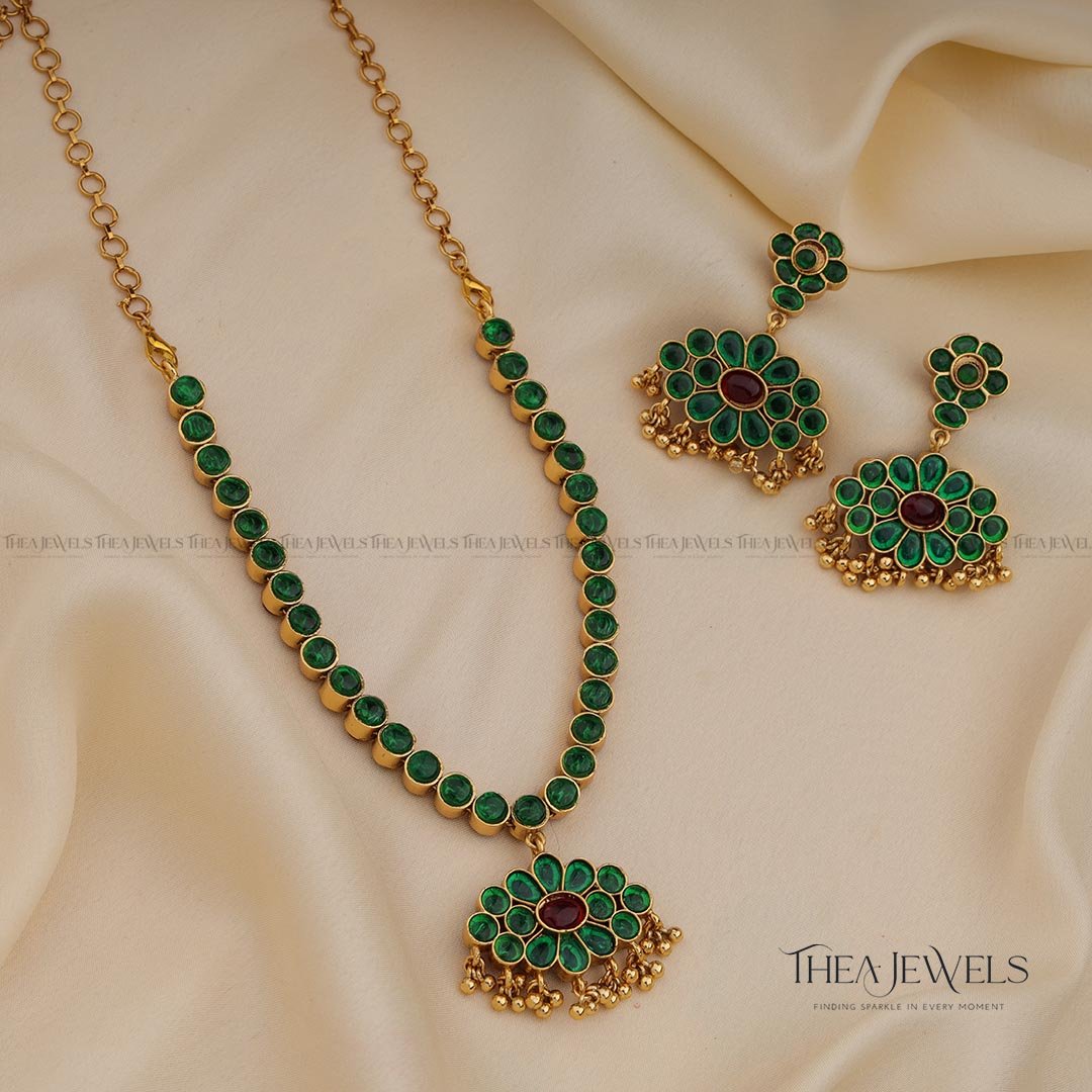 2 in 1 Red Green Atiigai Jewellery - Image 2