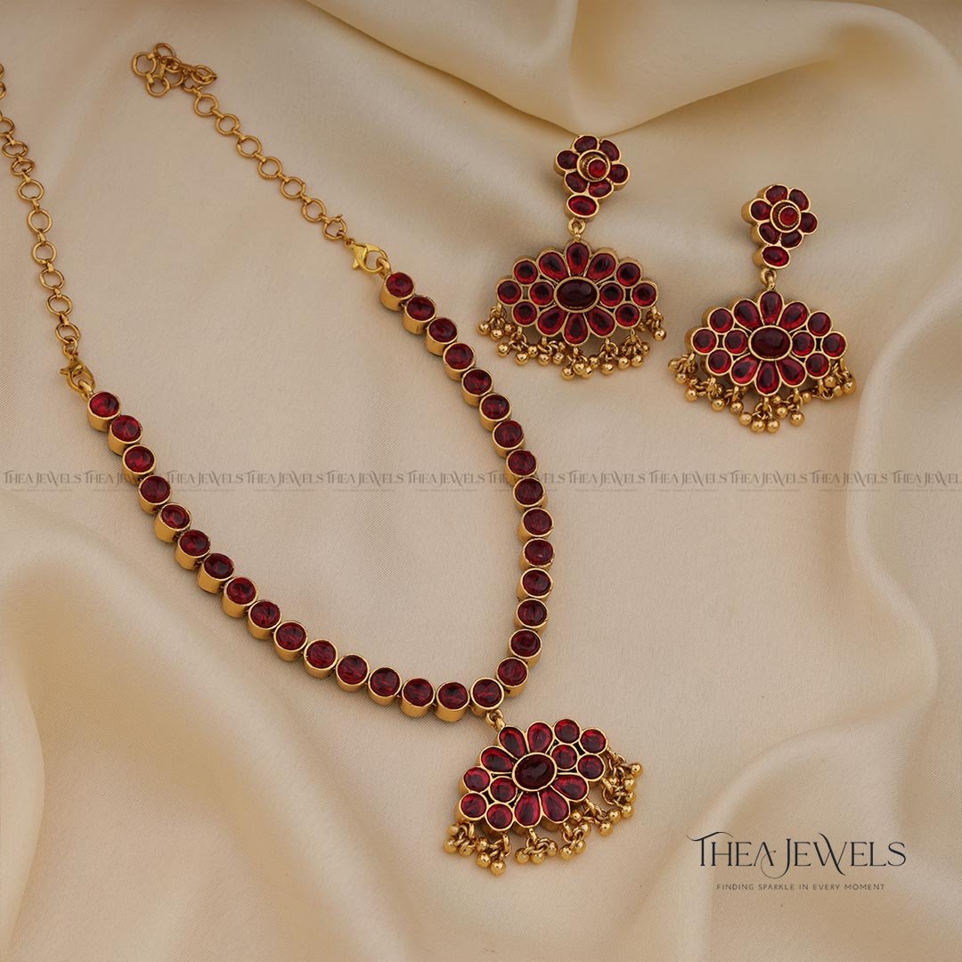 2 in 1 Red Green Atiigai Jewellery