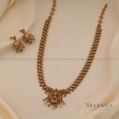 Anura Premium Temple Jewellery Long