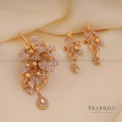 Tamaya Pendant Set White