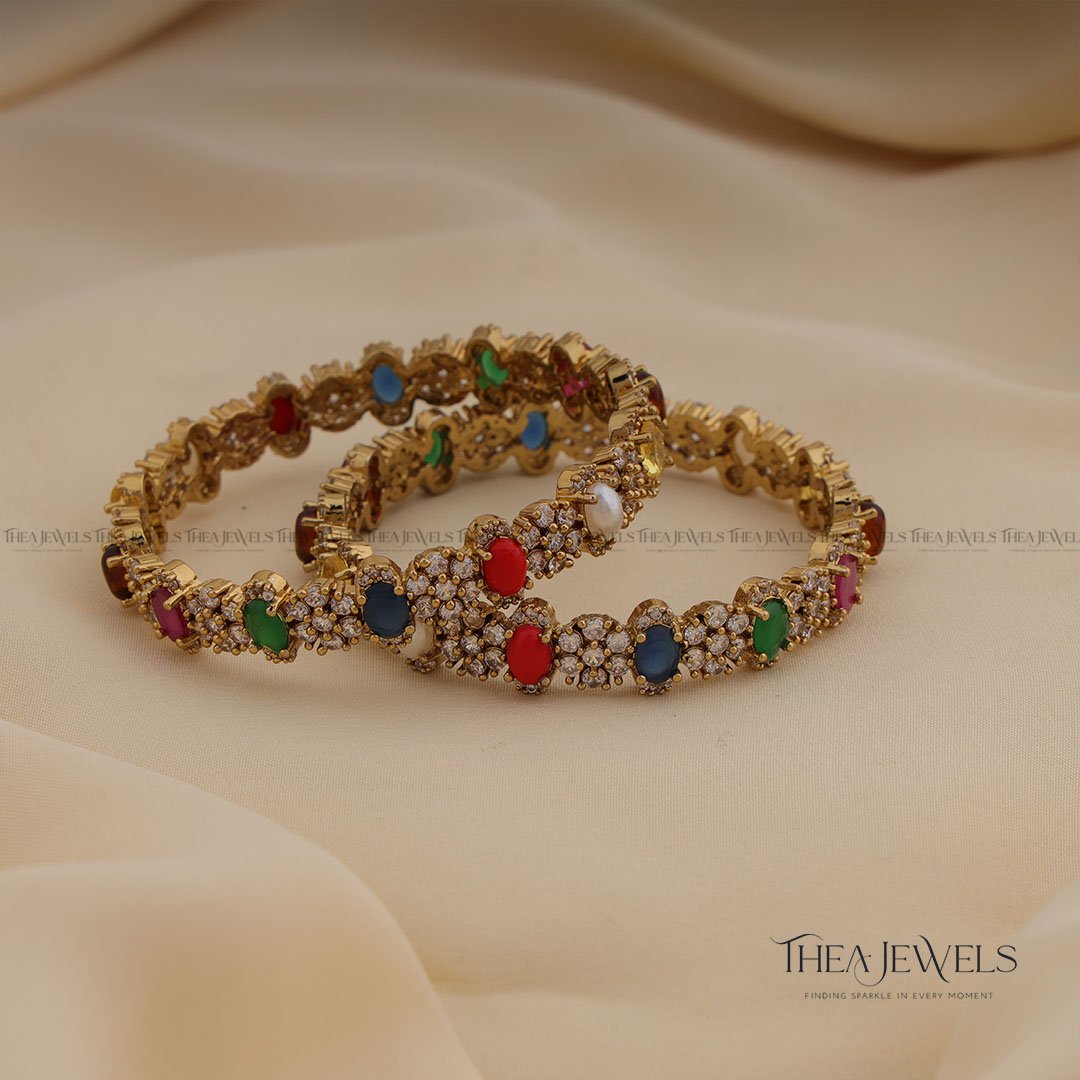 Victorian Navratna Bangles