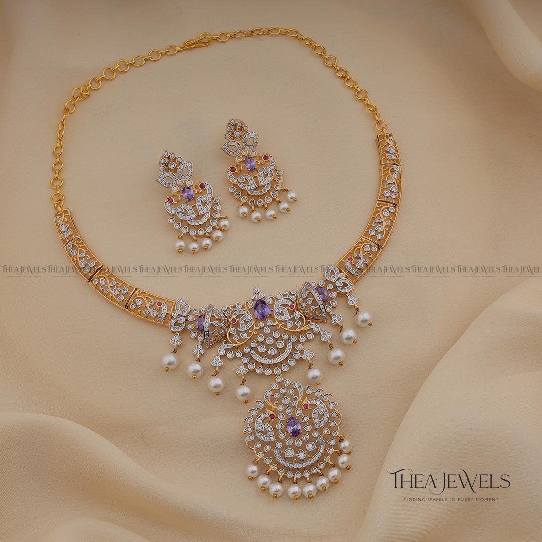 Divaya Jewellery Purple