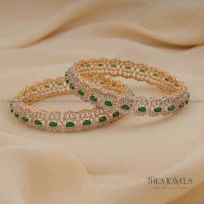 Jihana Bangles Green