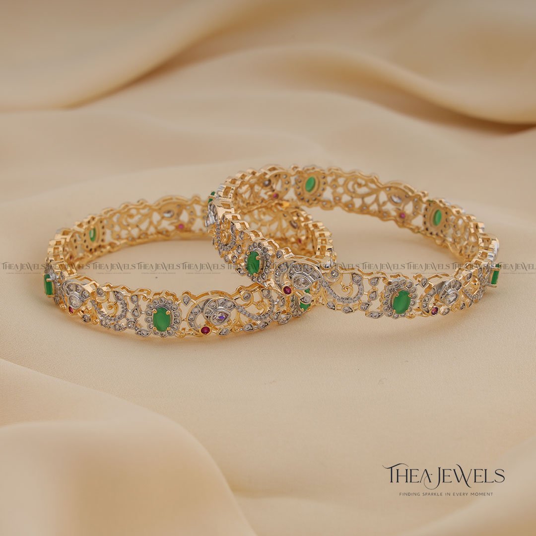 Runava Bangles Green