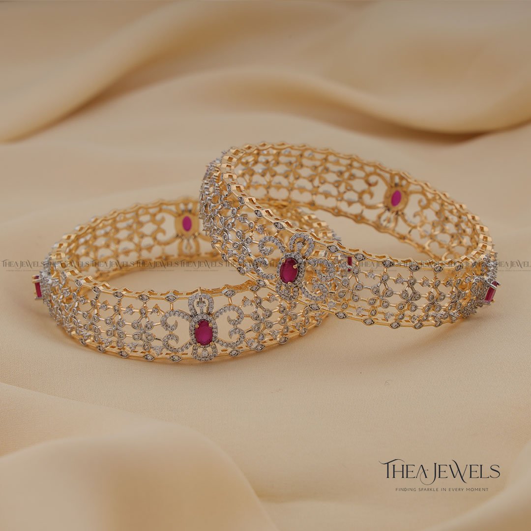 Damru Bangles Red