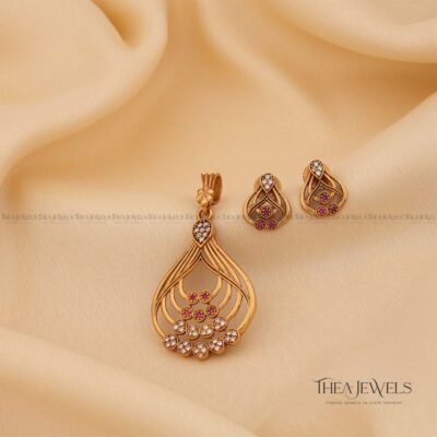 Hrudhaya Pendant Set