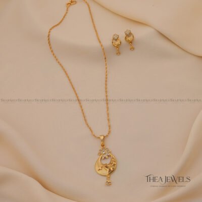 Ganura Chain Pendant Set