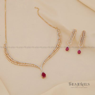 Kanha Jewellery Red