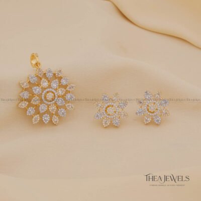 Daisy Pendant Set