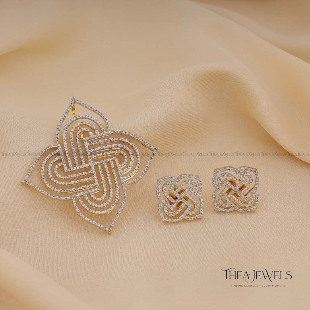 Aviraha Kolam Pendant Set
