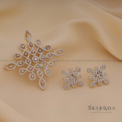 Kriya Kolam Pendant Set