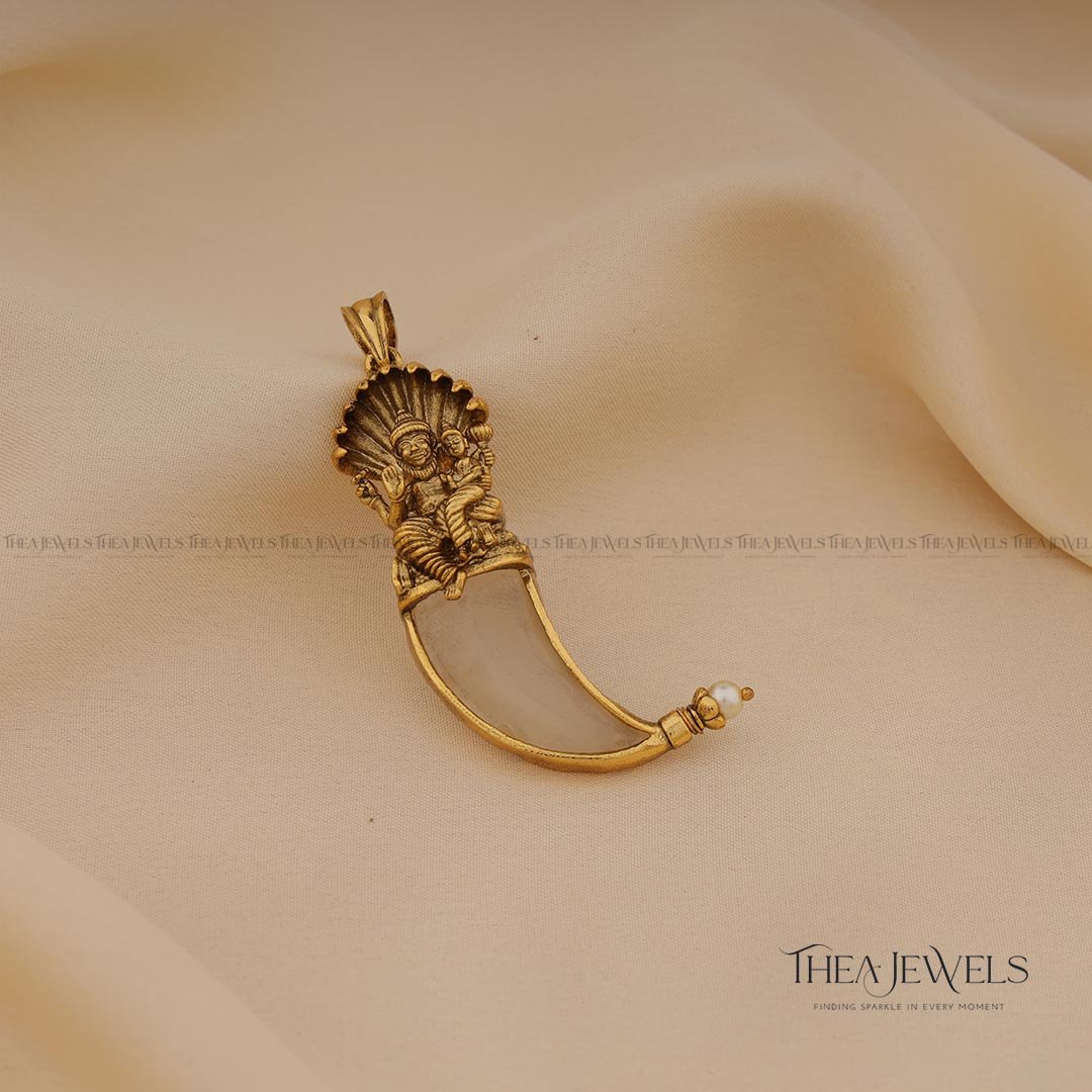 Lakshmi Narasimha Nail Pendant