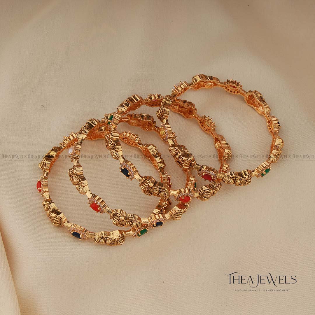 Sanchala Navratan Bangles - Image 2