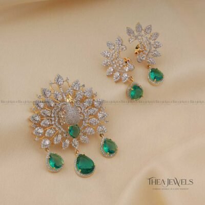 Meghavi Pendant Set