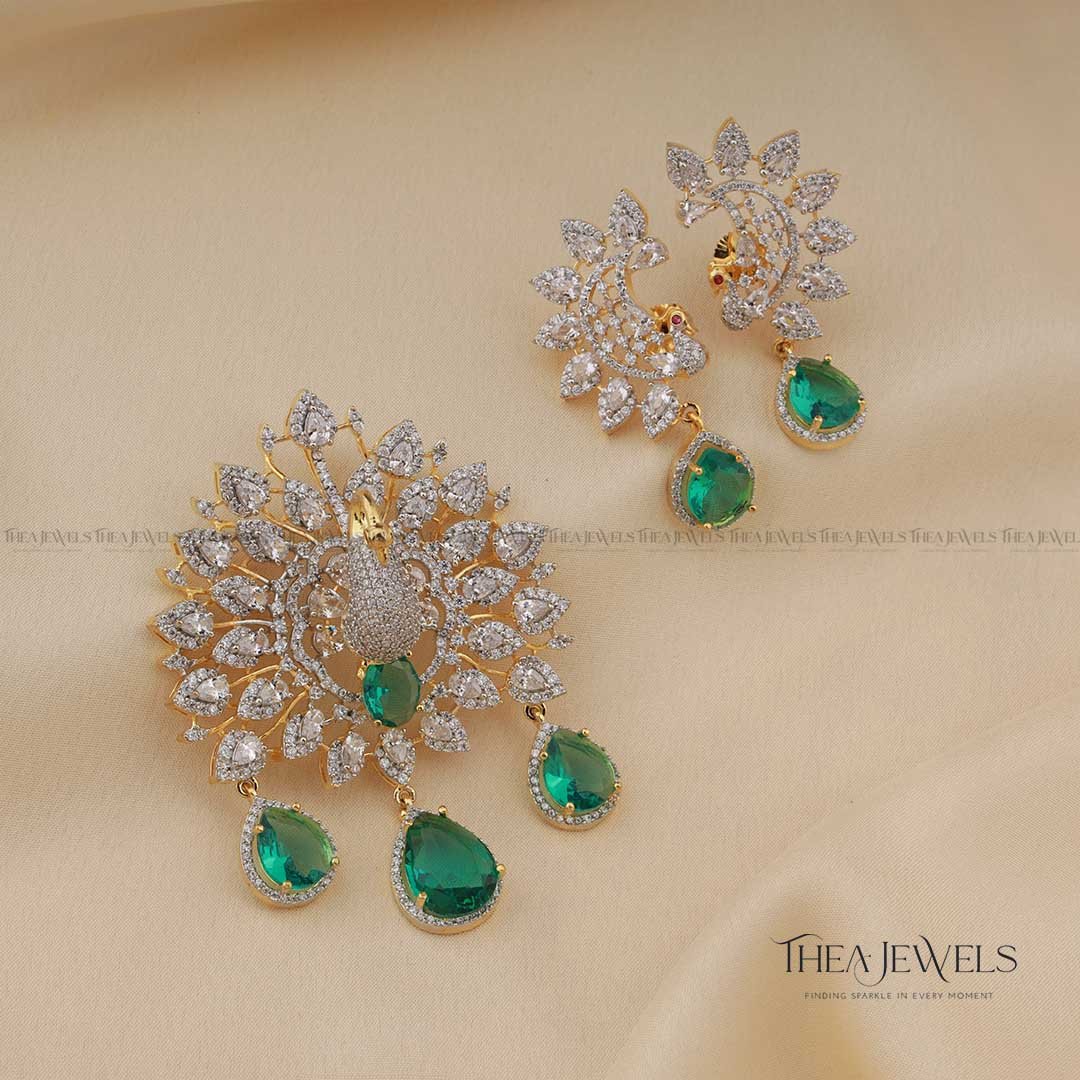 Meghavi Pendant Set