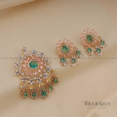 Anugeetha Gold Pendant Set
