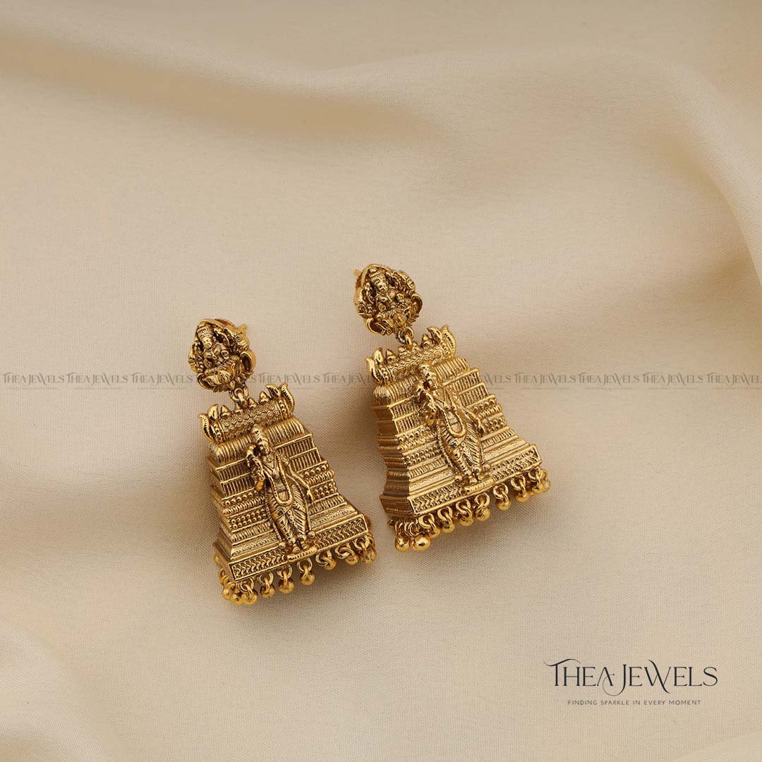 Gopuram Goddess Earrings