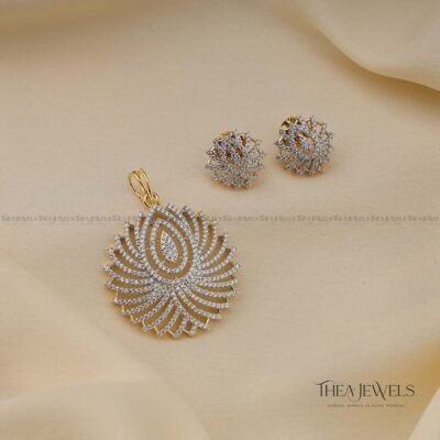 Lotus Pendant Set